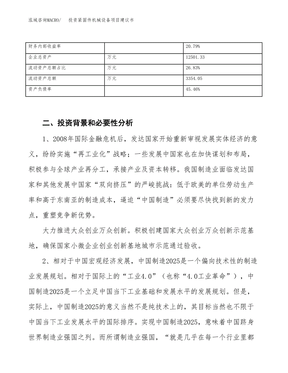 投资紧固件机械设备项目建议书.docx_第3页