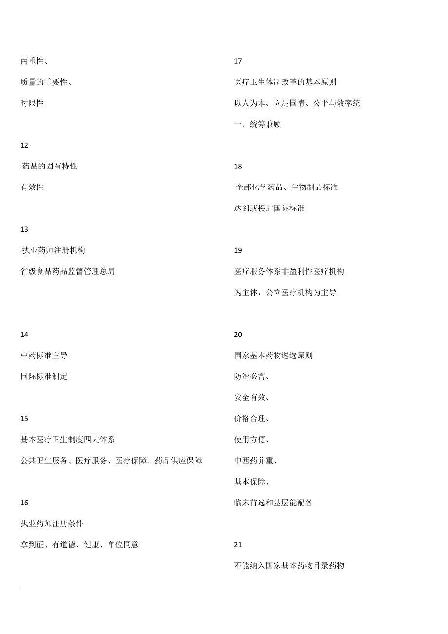 2016年-药事管理与法规-必考300要点总结_第2页