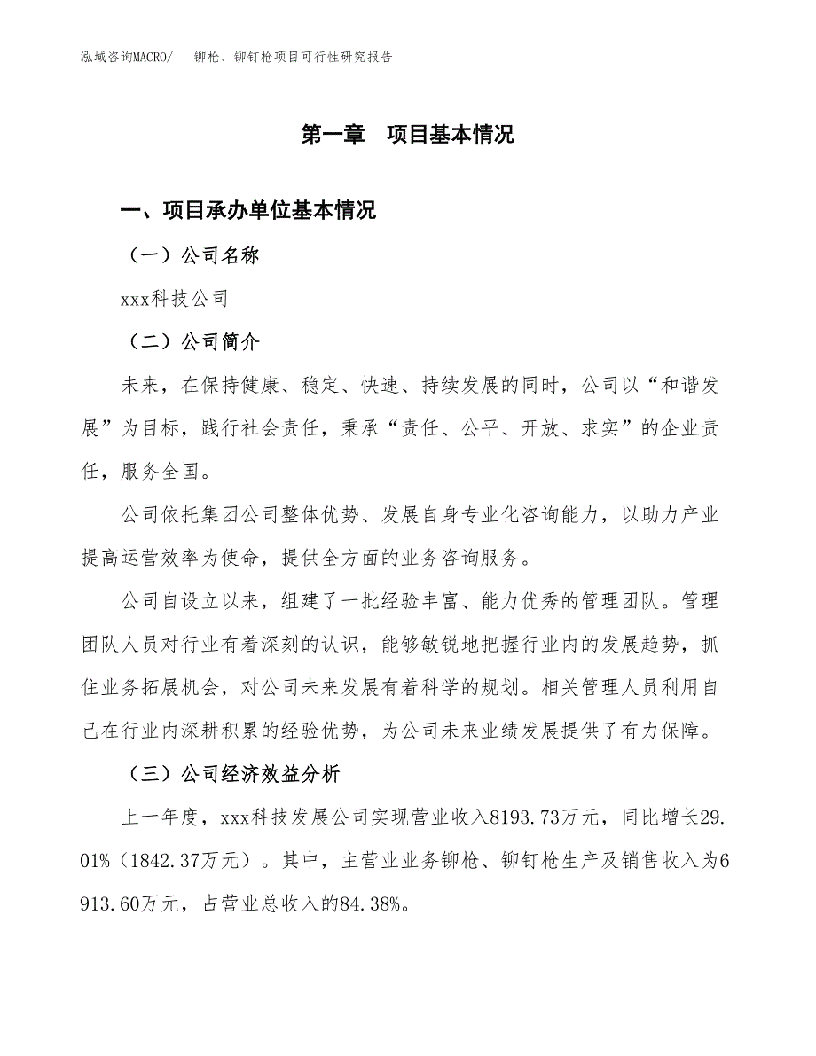 铆枪、铆钉枪项目可行性研究报告word可编辑（总投资5000万元）.docx_第4页