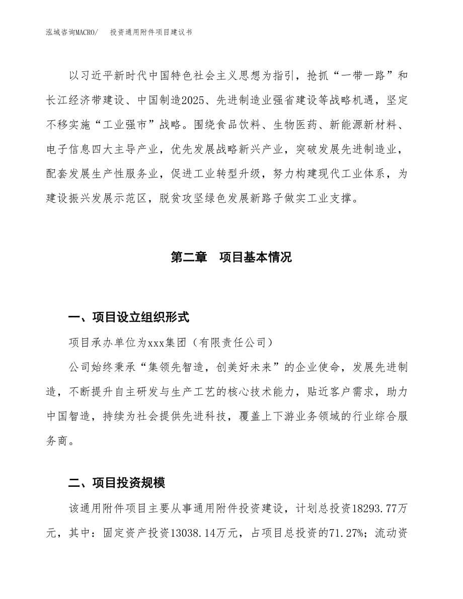 投资通用附件项目建议书.docx_第5页