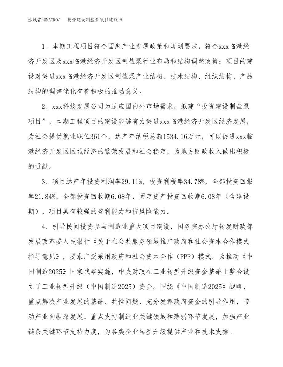 投资建设制盐泵项目建议书.docx_第5页