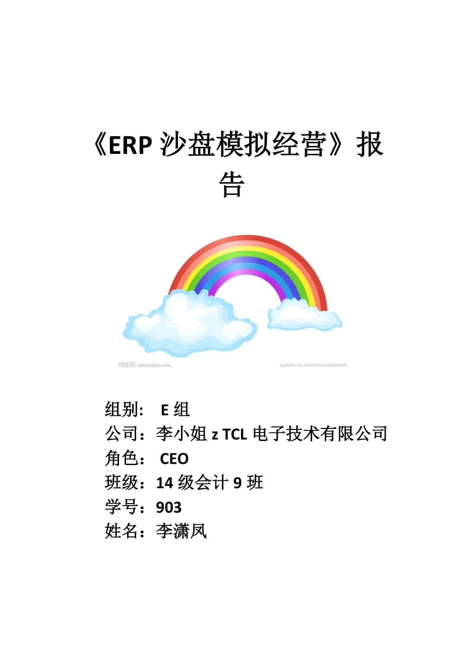 erp沙盘模拟经营ceo总结_第1页