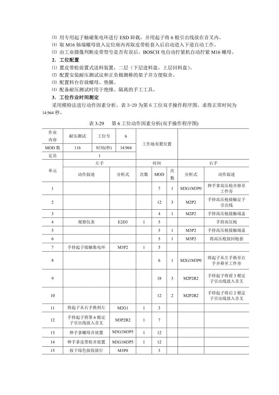 3-6-作业测定在装配生产线中的应用实例_第5页