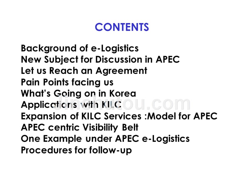 International Cooperation on e-Logistics in APEC_第2页