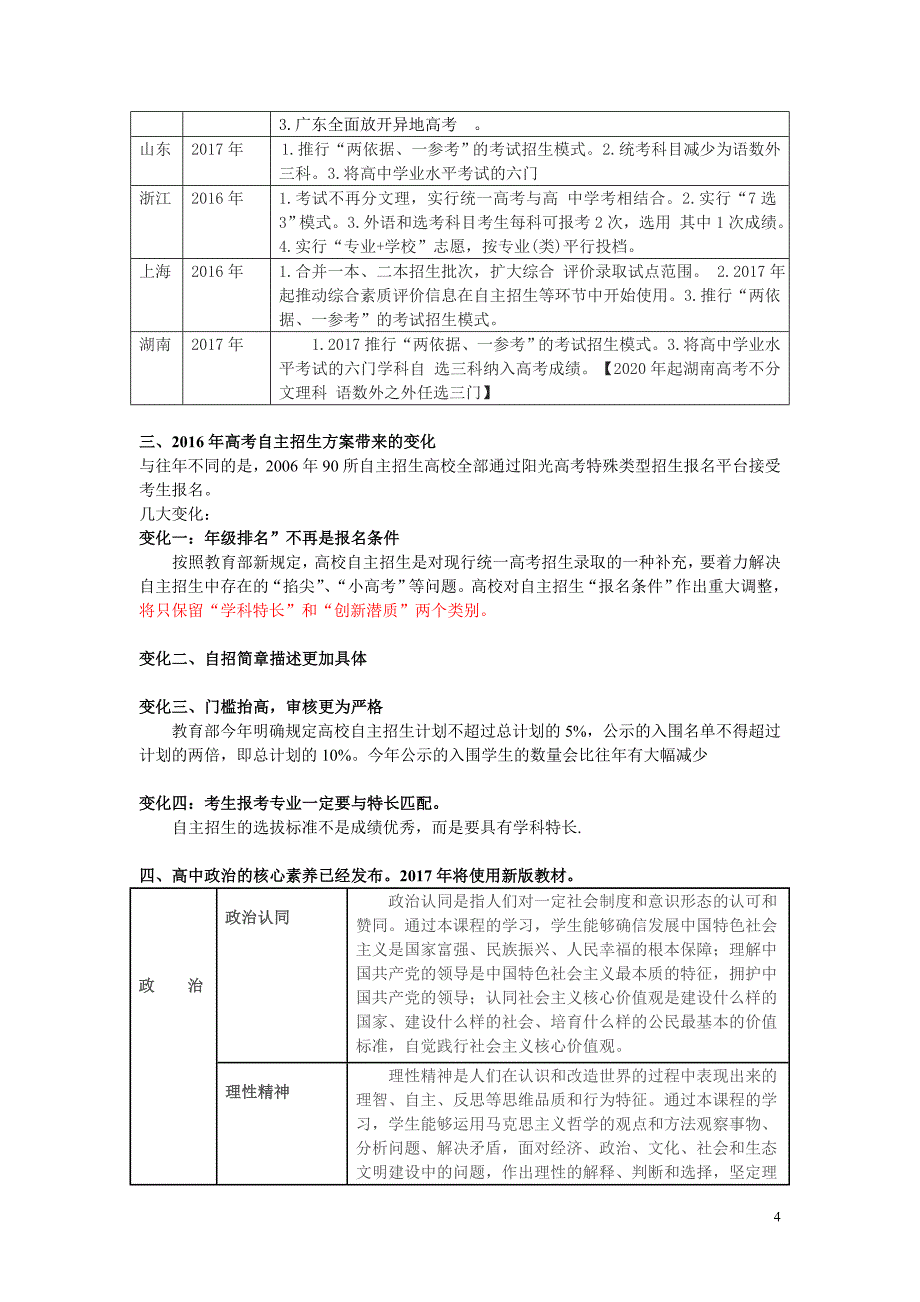 2017年高考政治（全国卷）备考复习新策略_第4页