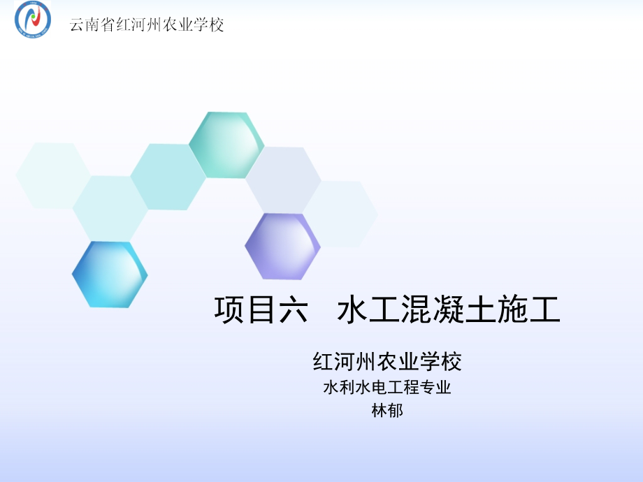 即振动棒与混凝土表面垂直二是斜向振捣-红河州农业学校_第1页