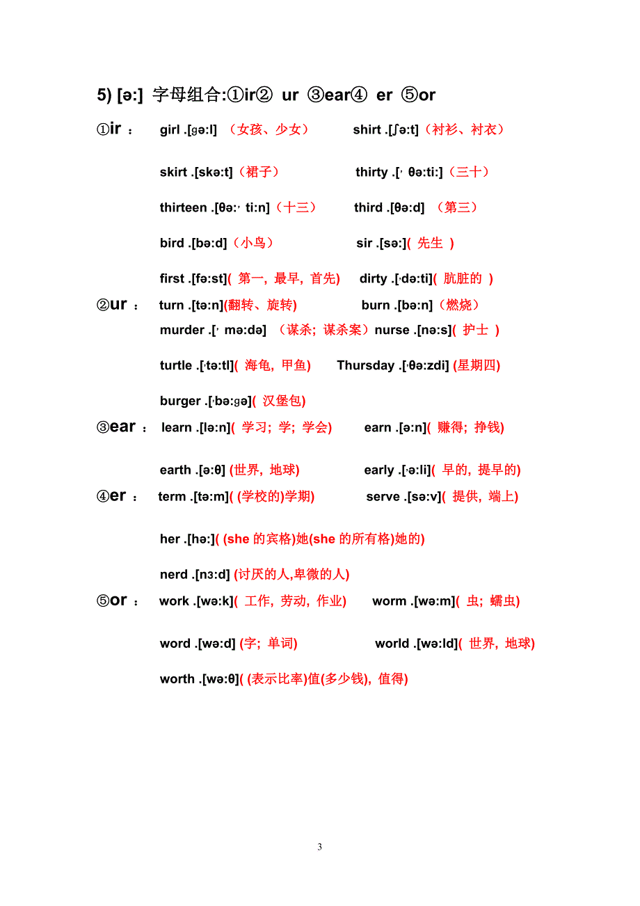 48个国际音标对应的字母组合.doc_第3页