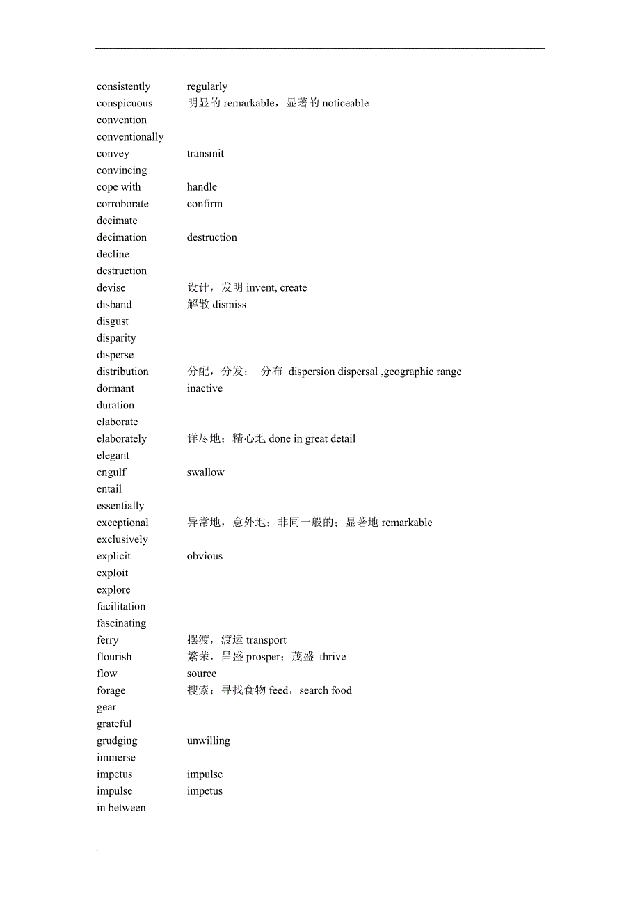 acwxvdc英-语-托福词汇――历年真题词汇-170词_第2页