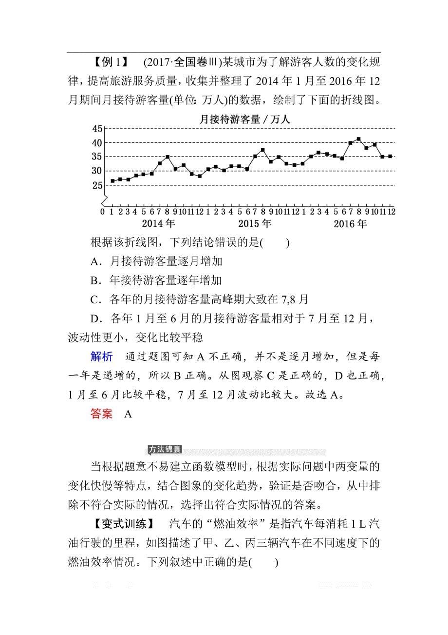 2020版《微点教程》高考人教A版文科数学一轮复习文档：第二章 第九节　函数模型及其应用 _第5页