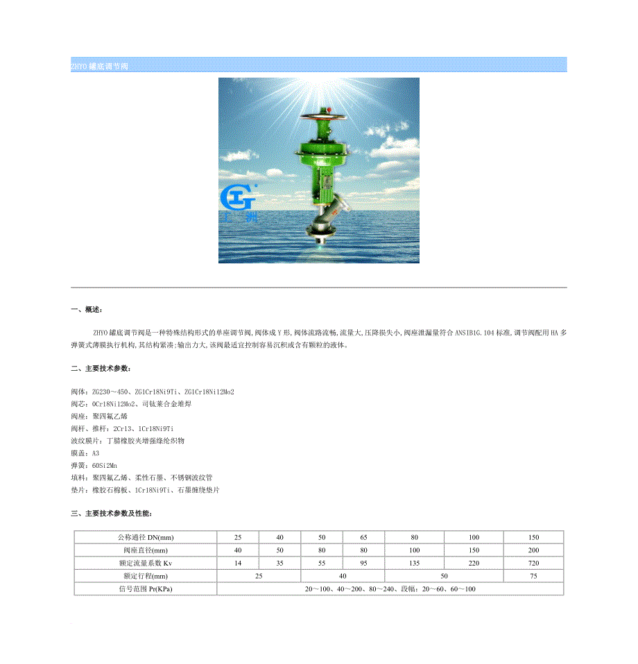 zhyo罐底调节阀_第1页