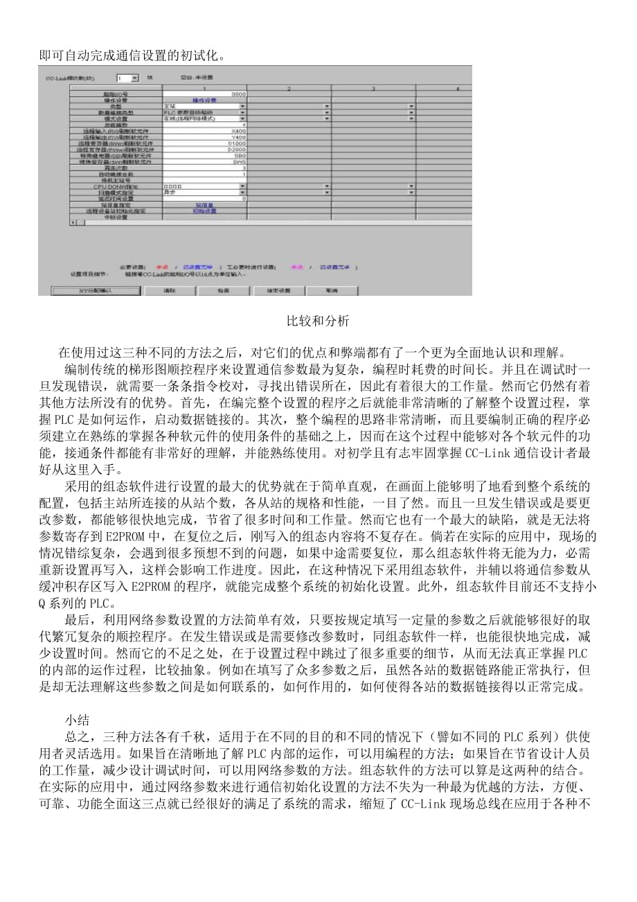 cc-link现场总线的通信初始化设置方法和应用比较分析.doc_第4页