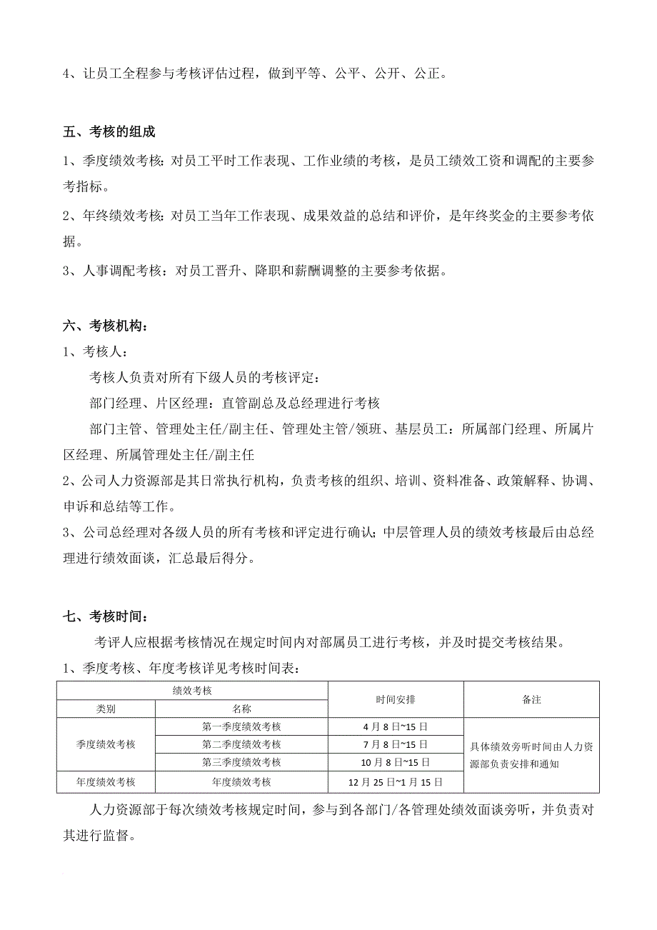 sl物业管理公司绩效考核制度2011-12-5_第2页