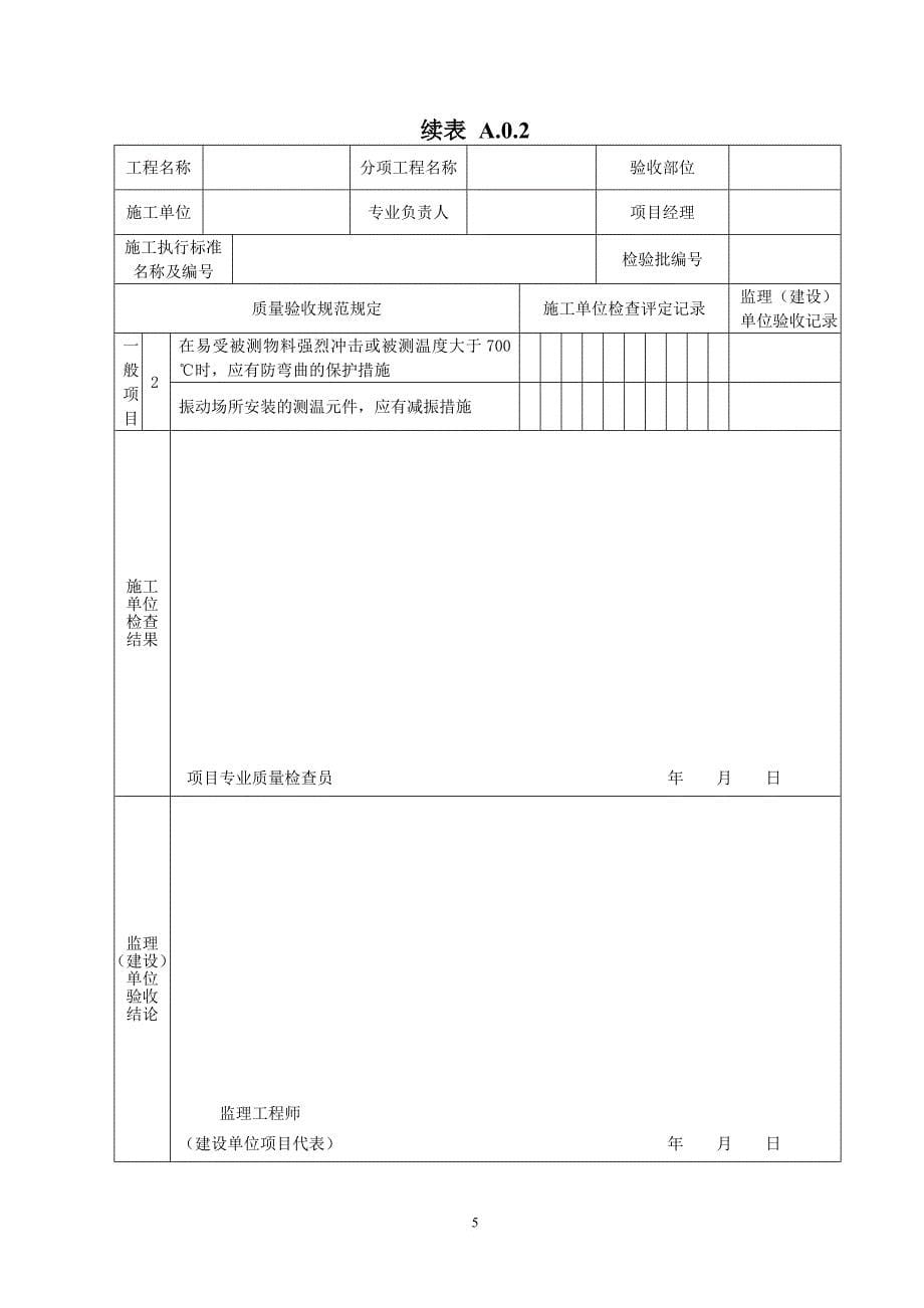 sy4205-2016《石油天然气建设工程施工质量验收规范-自动化仪表工程》.doc_第5页