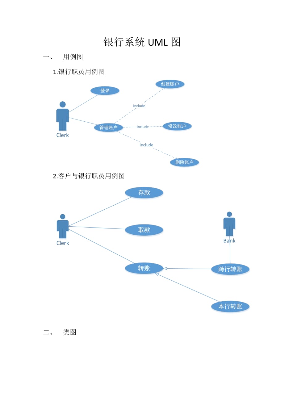 uml8种图——银行系统.doc_第1页