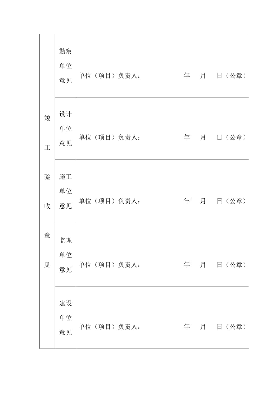 郑州市房屋建筑和市政基础设施工程竣工验收备案表资料_第3页