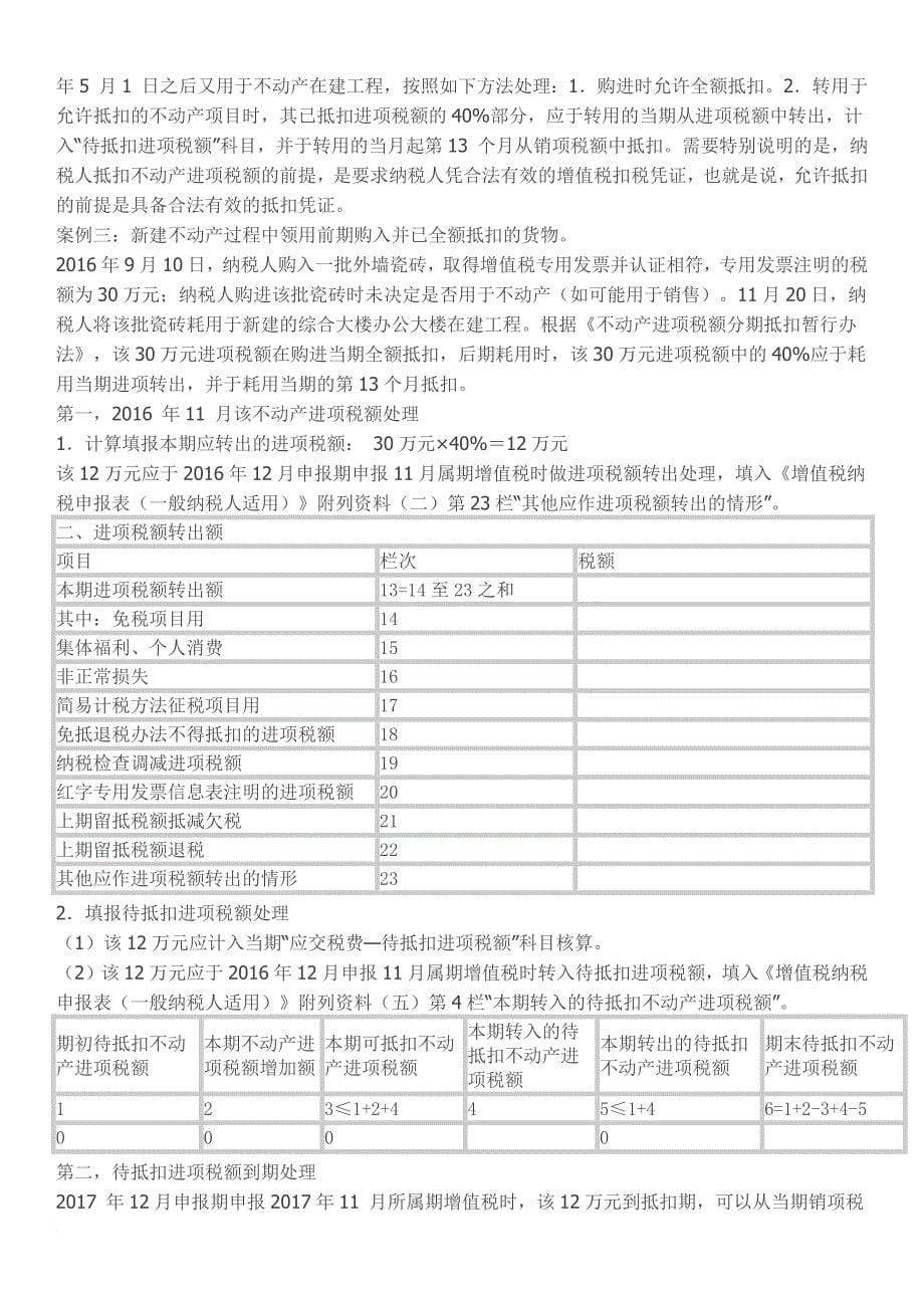 “营改增”后：不动产进项税额如何分期抵扣？.doc_第5页