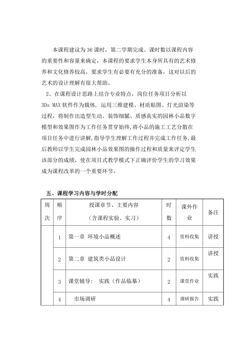 《环境小品设计》课程标准.doc_第4页