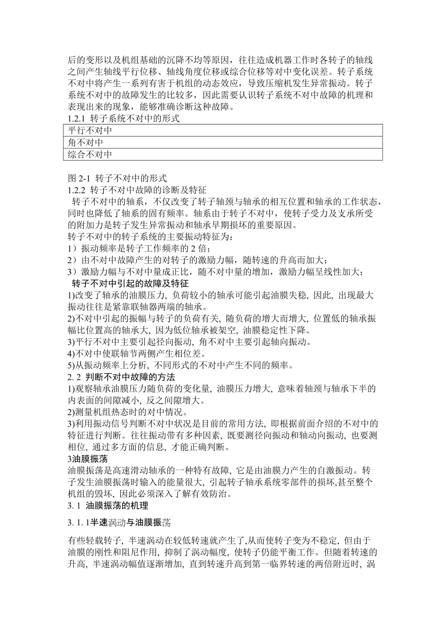 离心压缩机振动故障综合分析资料_第3页