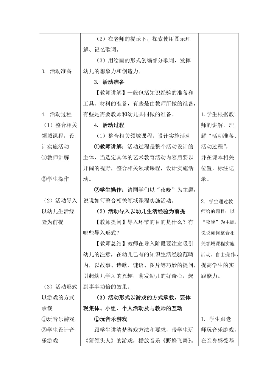 《如何设计实施幼儿园艺术教育活动》教案.doc_第3页