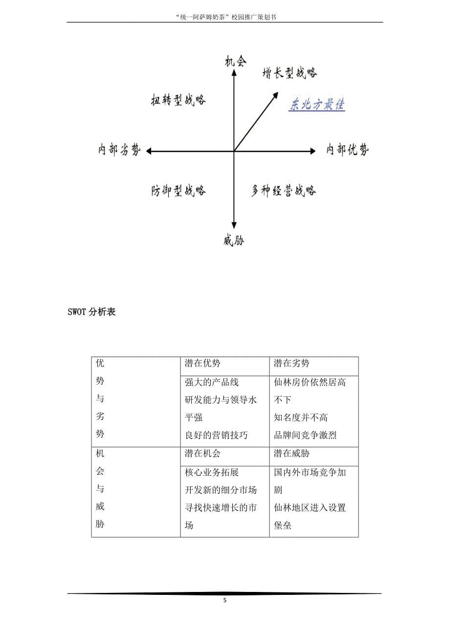“统一阿萨姆奶茶”校园推广策划书(神马队)zj.doc_第5页