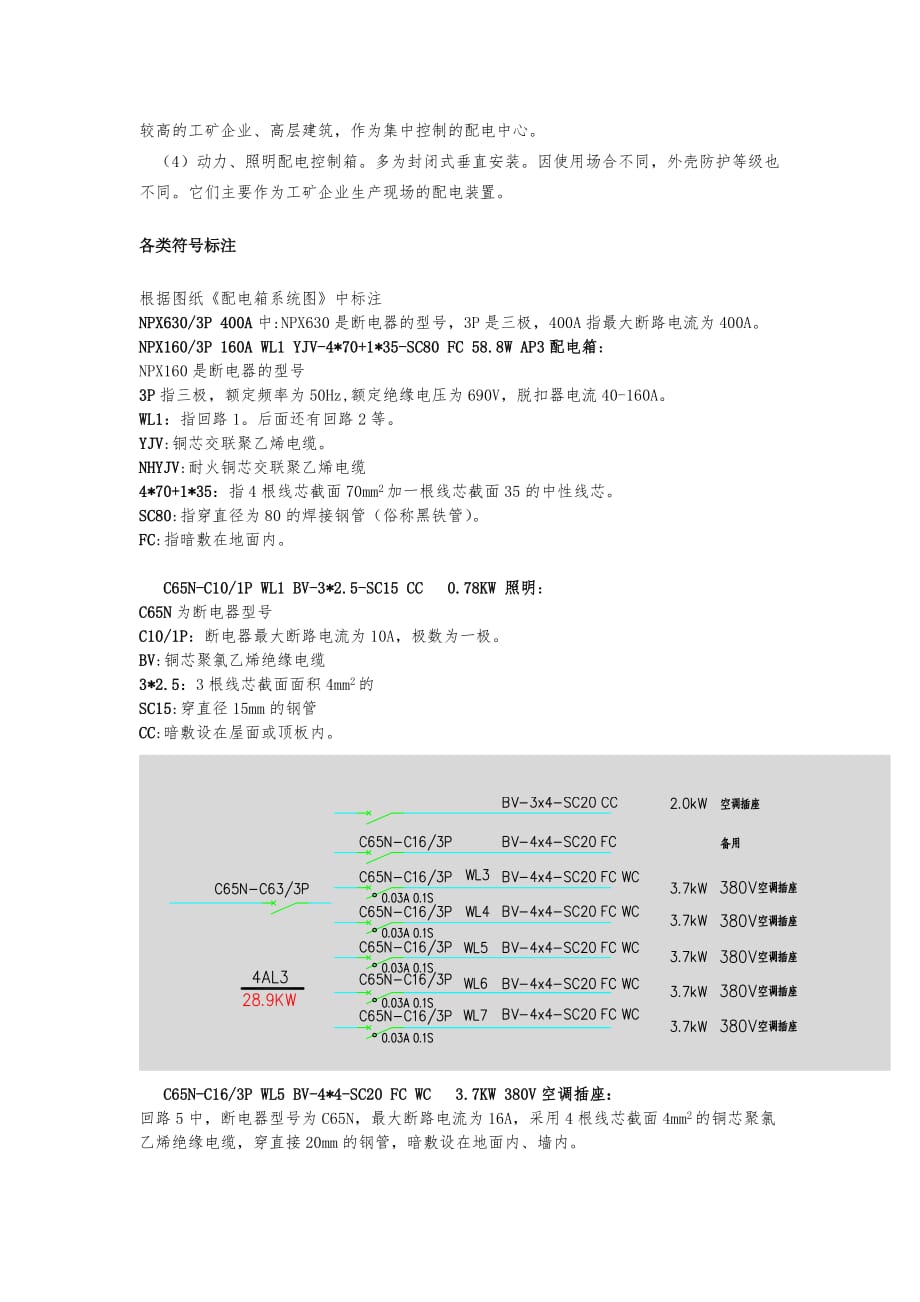 配电箱系统图中的符号解析资料_第2页