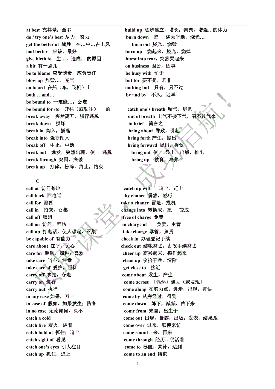 专升本常用短语.doc_第2页