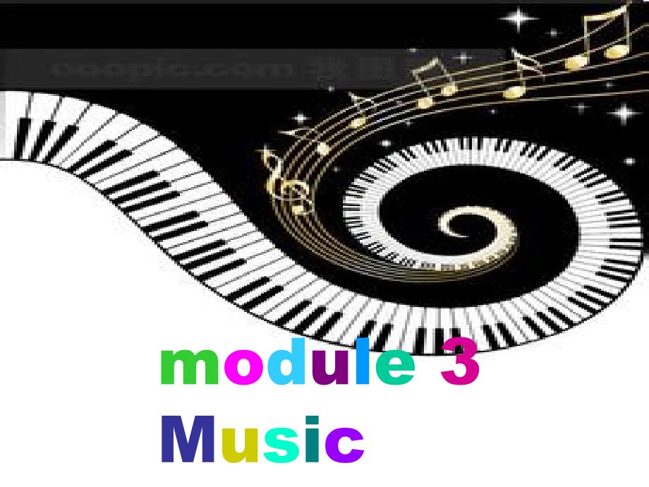 _高一英语 module3 music_第1页