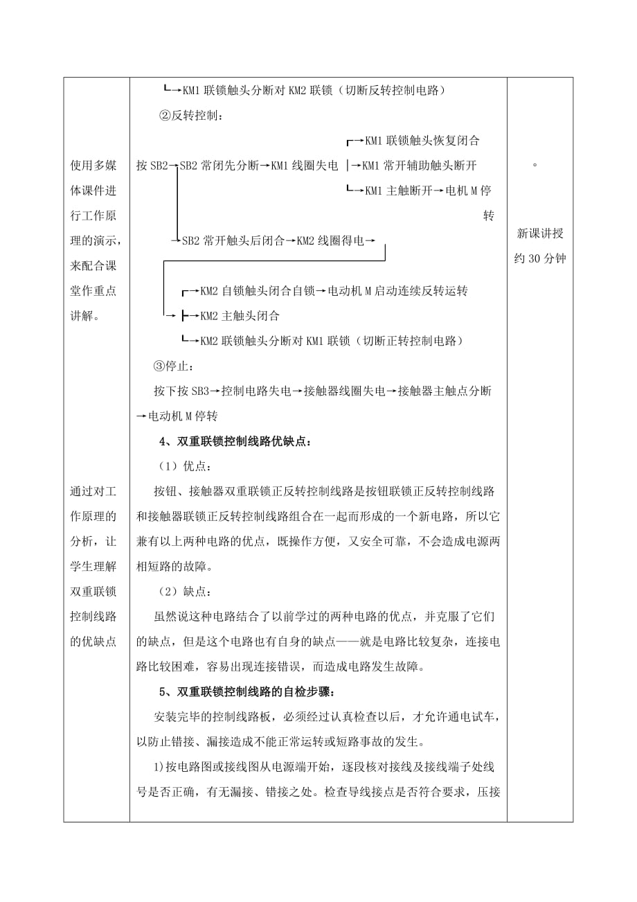 三相异步电机正反转控制教案.doc_第4页