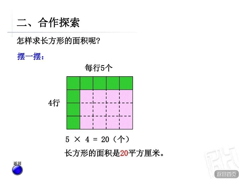 最新青岛版数学下册课件长方形和正方形面积计算_第5页