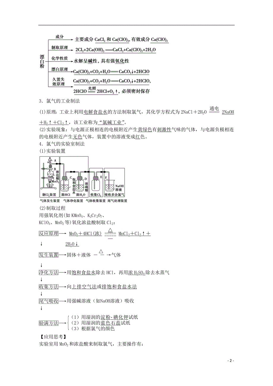 【创新设计】浙江省2017版高考化学总复习 专题4 常见非金属及其化合物专题（选考部分，b版）苏教版_第2页