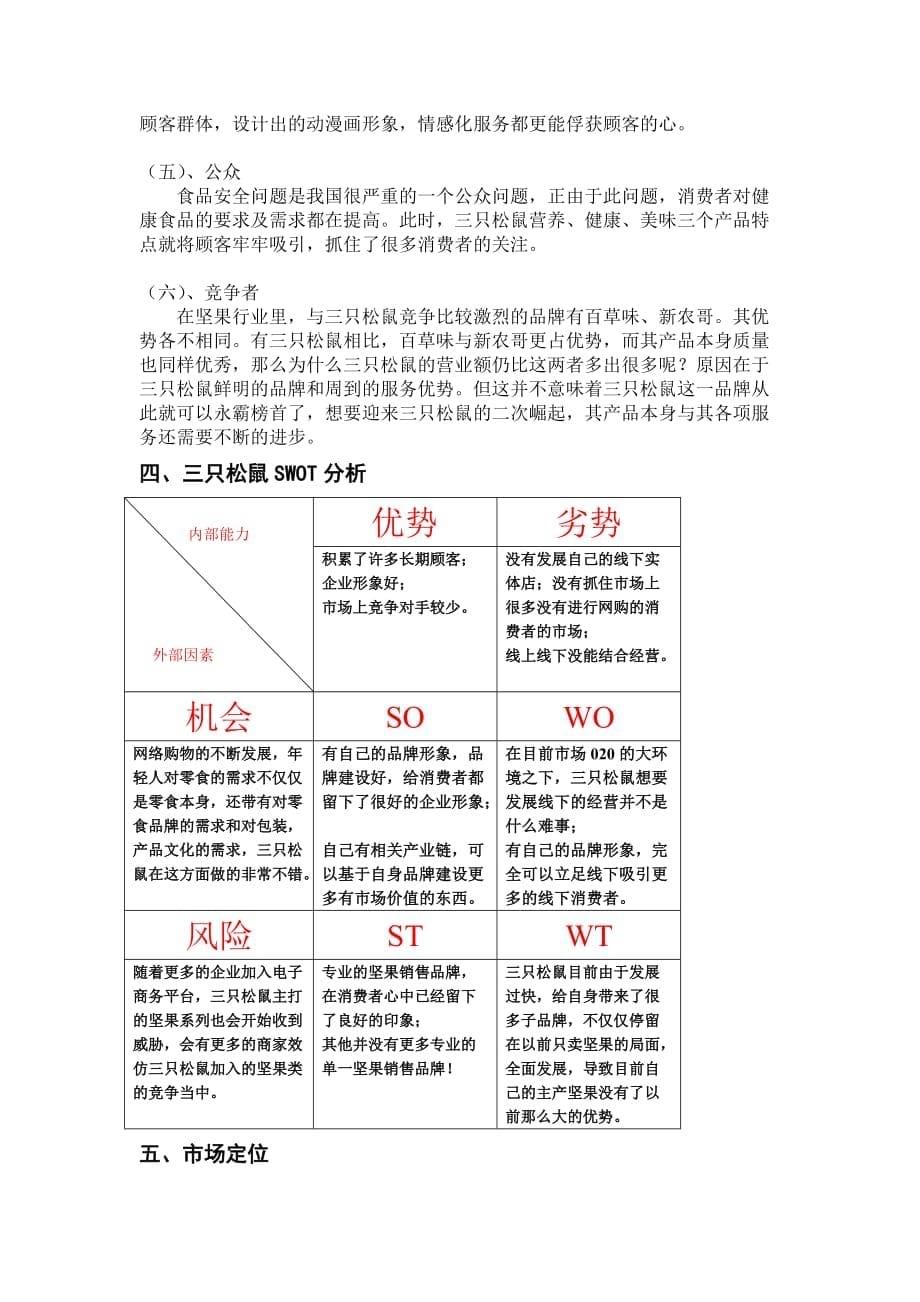 三只松鼠产品营销调研分析报告.doc_第5页