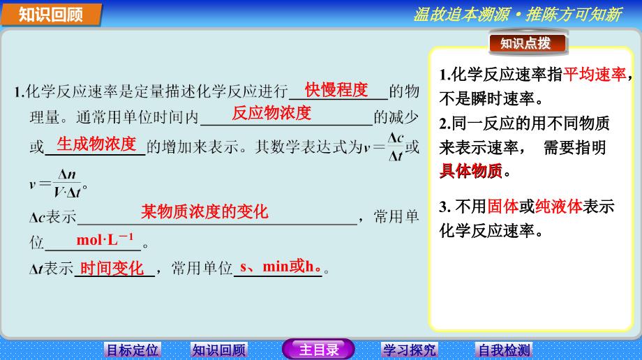 (人教版)化学选修四：2.1《化学反应速率》课件_第4页