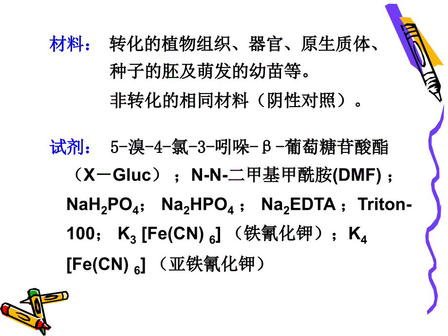 实验转基因生物的GUS检测.ppt_第2页