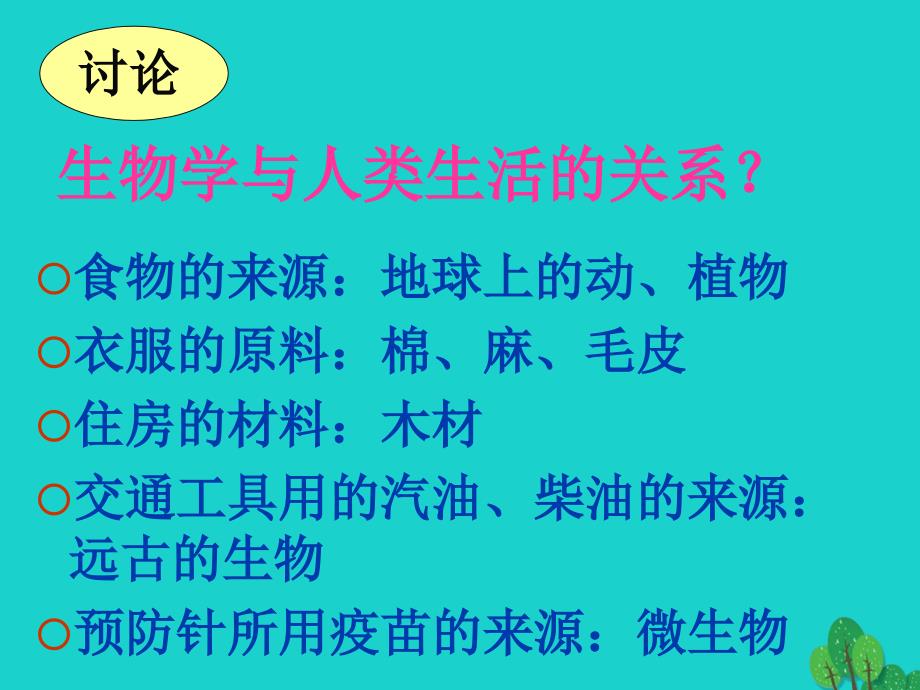 七年级生物上册 1.1.3 我们身边的生物学课件2 苏教版.ppt_第3页