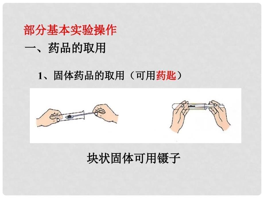 九年级化学上册 1.2 体验化学探究 化学是一门以实验为基础的科学素材 （新版）鲁教版_第5页