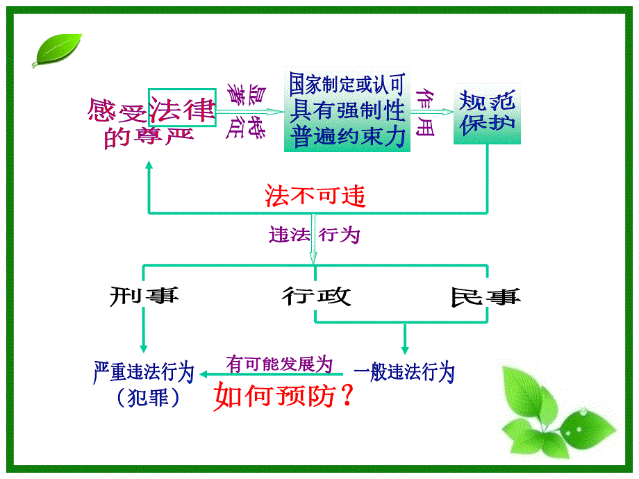 七年级下册第七课第三框防患于未然课件_第2页