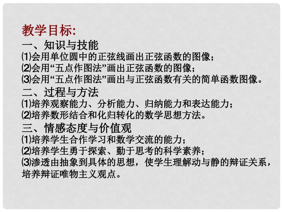 高中数学 《1.3.2.1 正弦函数、余弦函数的图象》4课件 苏教版必修4_第2页