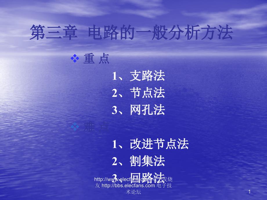 电路的一般分析方法ppt课件_第1页