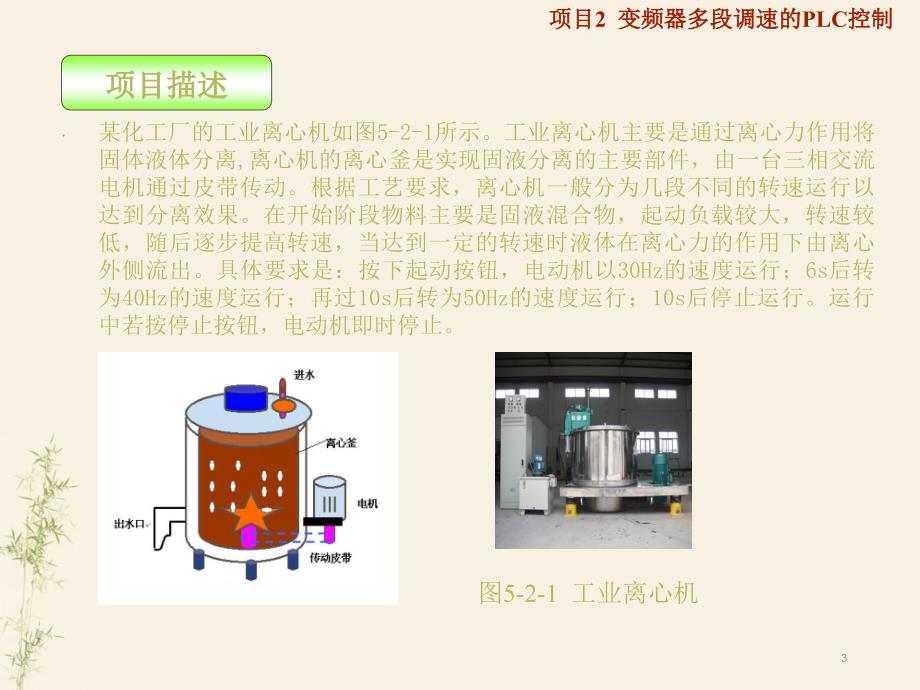 变频器多段调速的PLC控制ppt课件_第2页