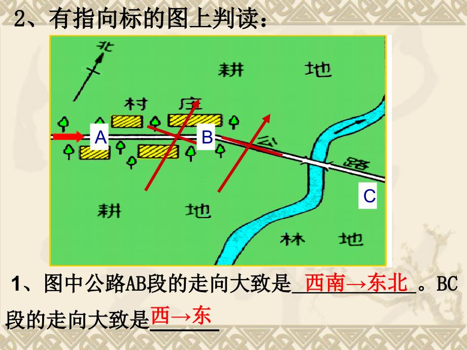 用经纬网确定方向PPT课件_第4页