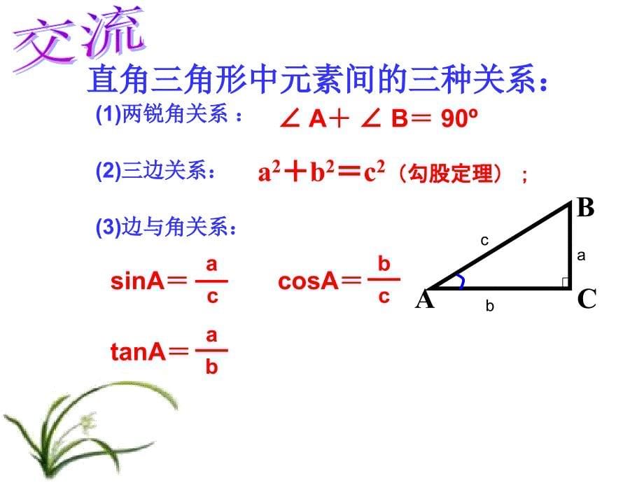 公开课课件(解直角三角形)_第5页