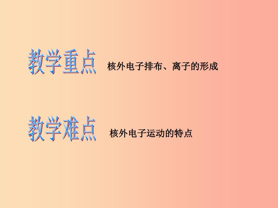 2019年秋九年级化学上册第三单元物质构成的奥秘课题2原子的结构第2课时教学课件 新人教版.ppt_第2页