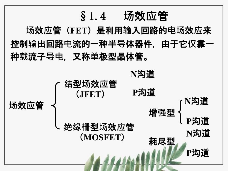 模电课件场效应管_第2页