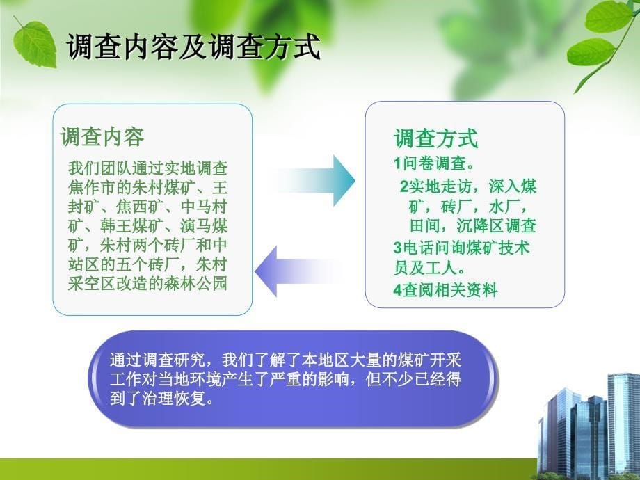 煤矿开采对周边环境影响的调研_第5页