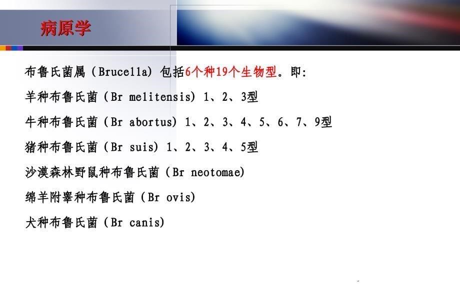 布鲁氏菌病防治知识培训_第5页