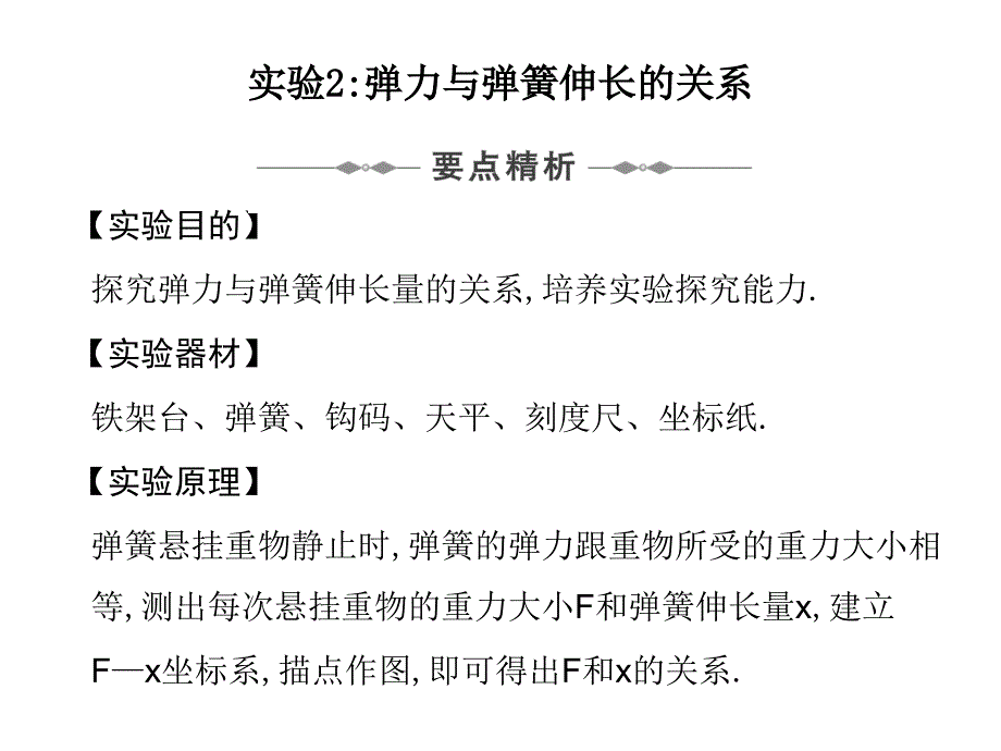 实验2弹力与弹簧伸长的关系.ppt_第1页