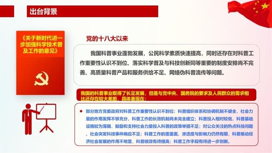 全文解读2022年《关于新时代进一步加强科学技术普及工作的意见》最新解读PPT_第5页