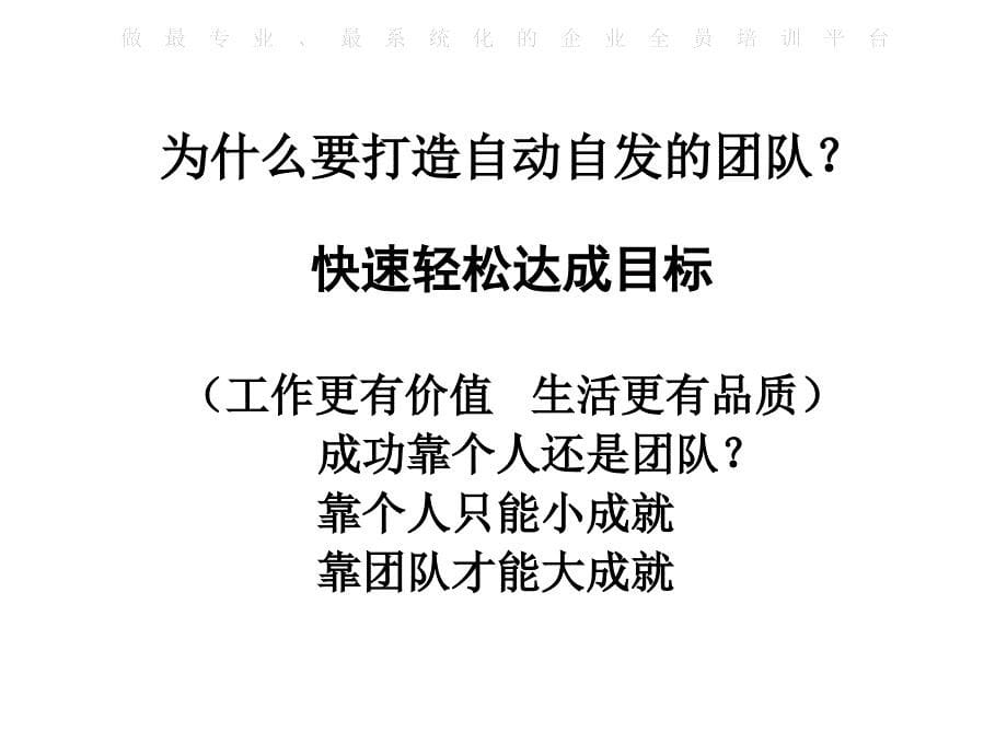 精品如何打造自动自发卓越团队强烈推荐非常经典_第5页