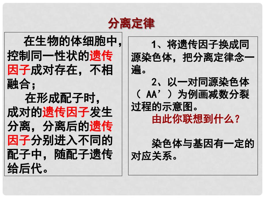 高中生物《第二章 第二节 基因在染色体上》课件1 新人教版必修2_第4页