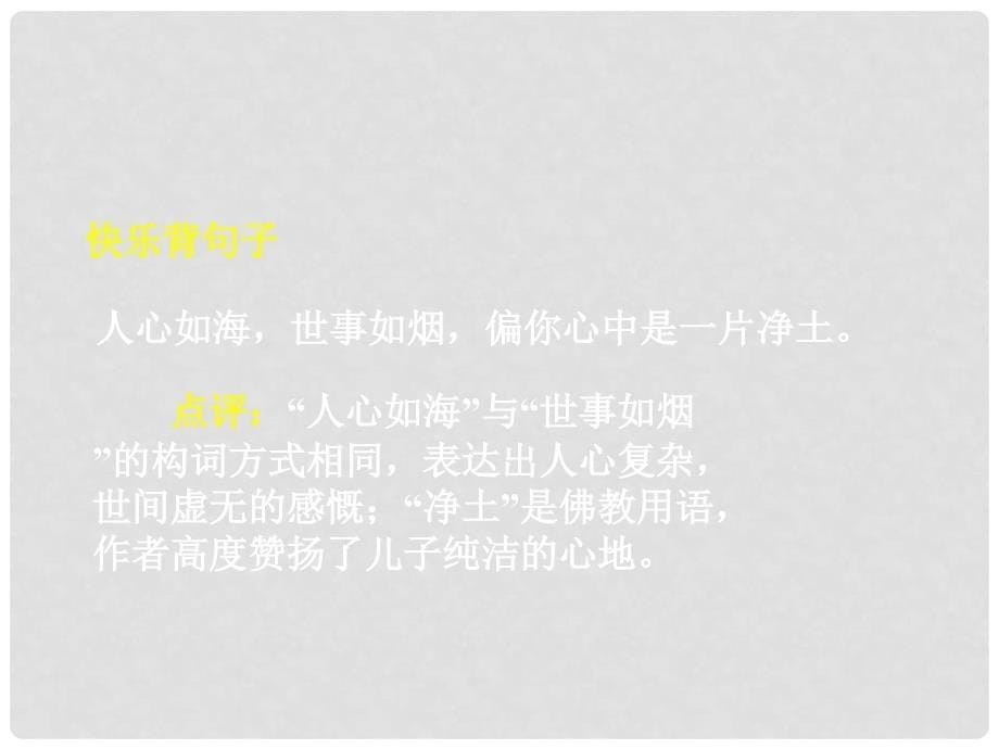 广东省乐昌市乐昌实验学校九年级语文上册 14《给儿子的一封信》课件 语文版_第5页